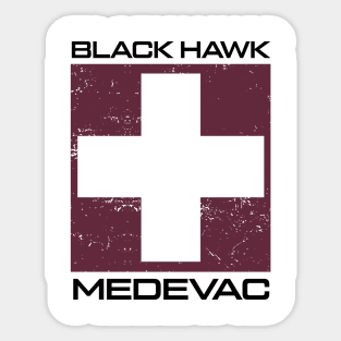 Medevac in Granite Sticker